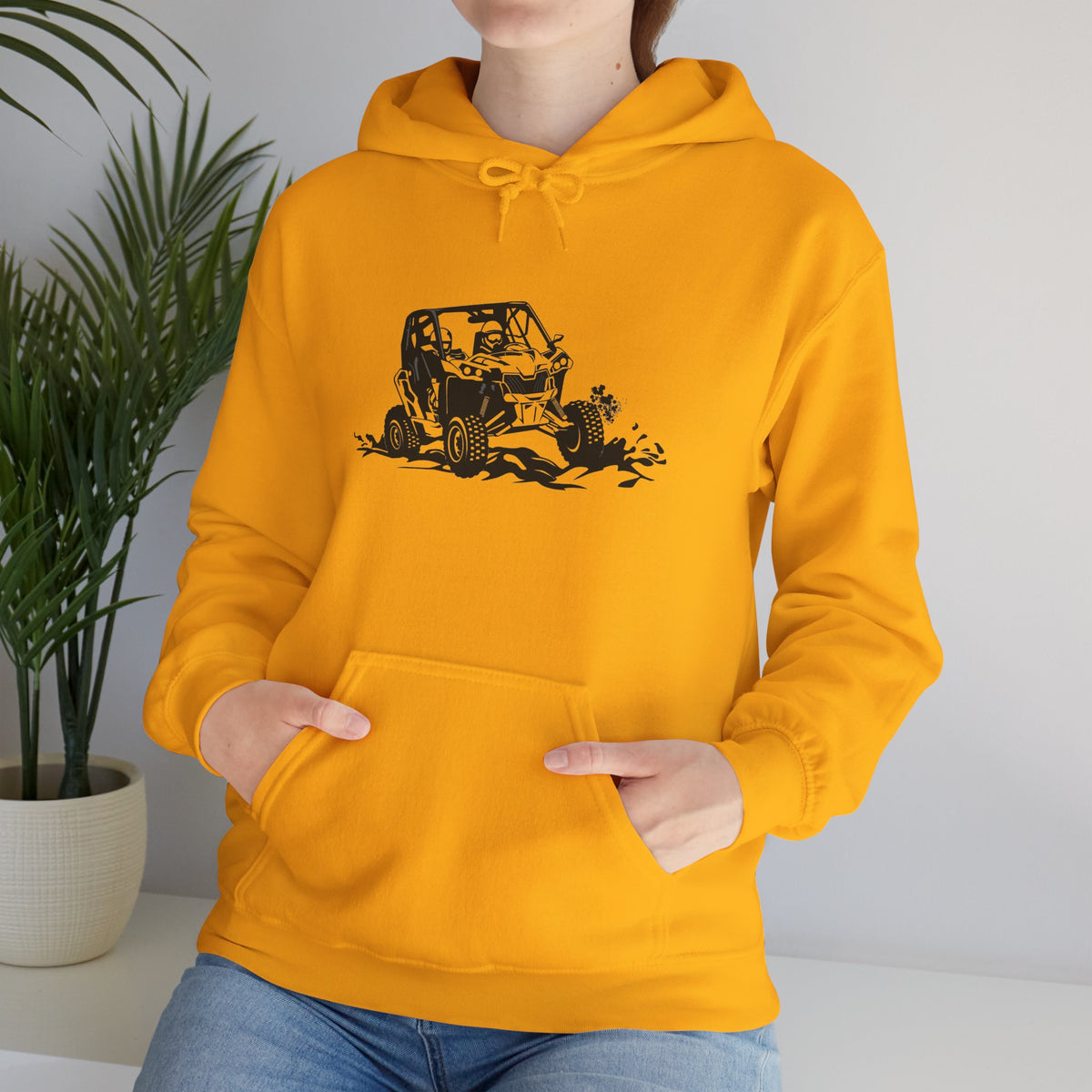 Slingin' Mud Side By Side Unisex Hoodie