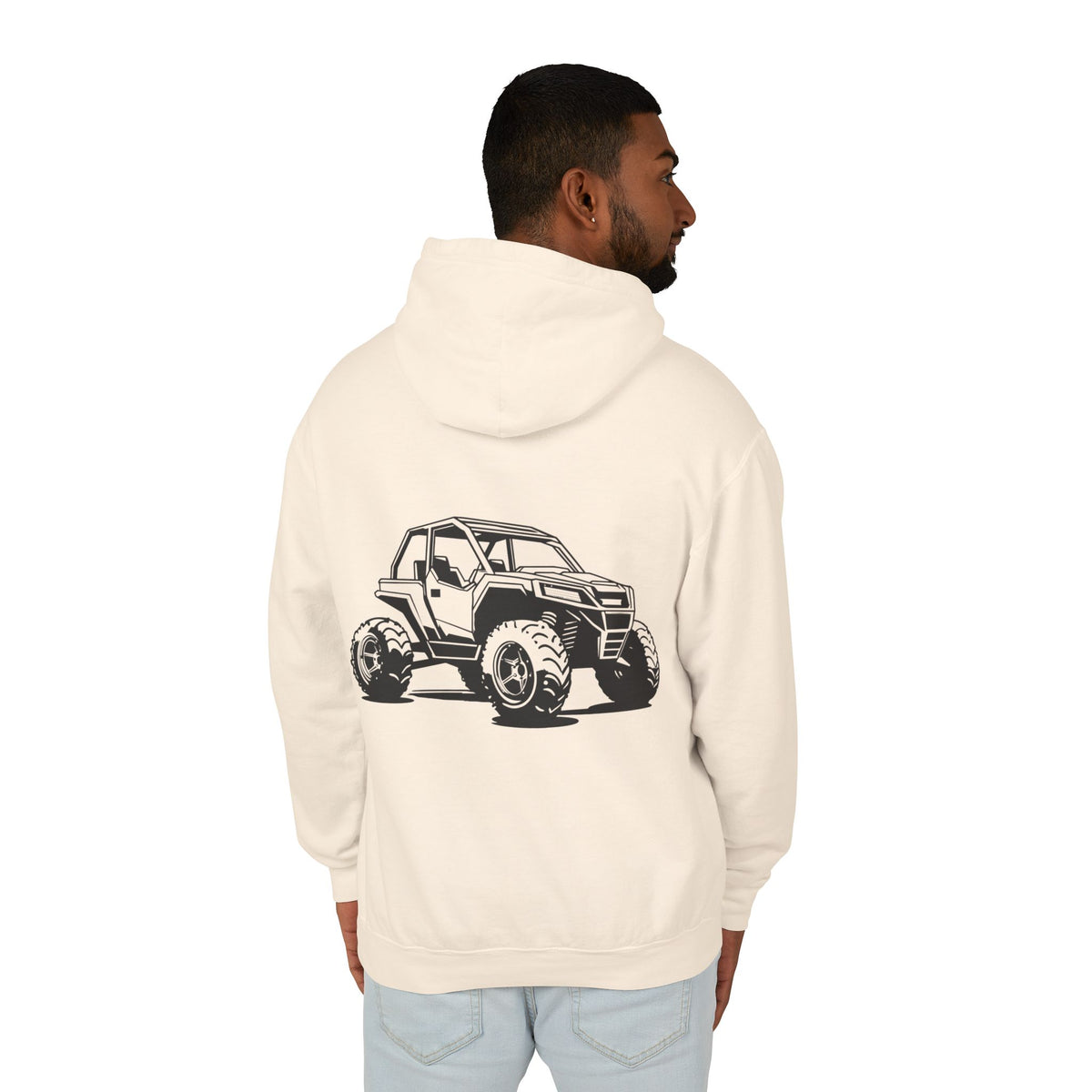Off The Beaten Path Side By Side Unisex Lightweight Hoodie