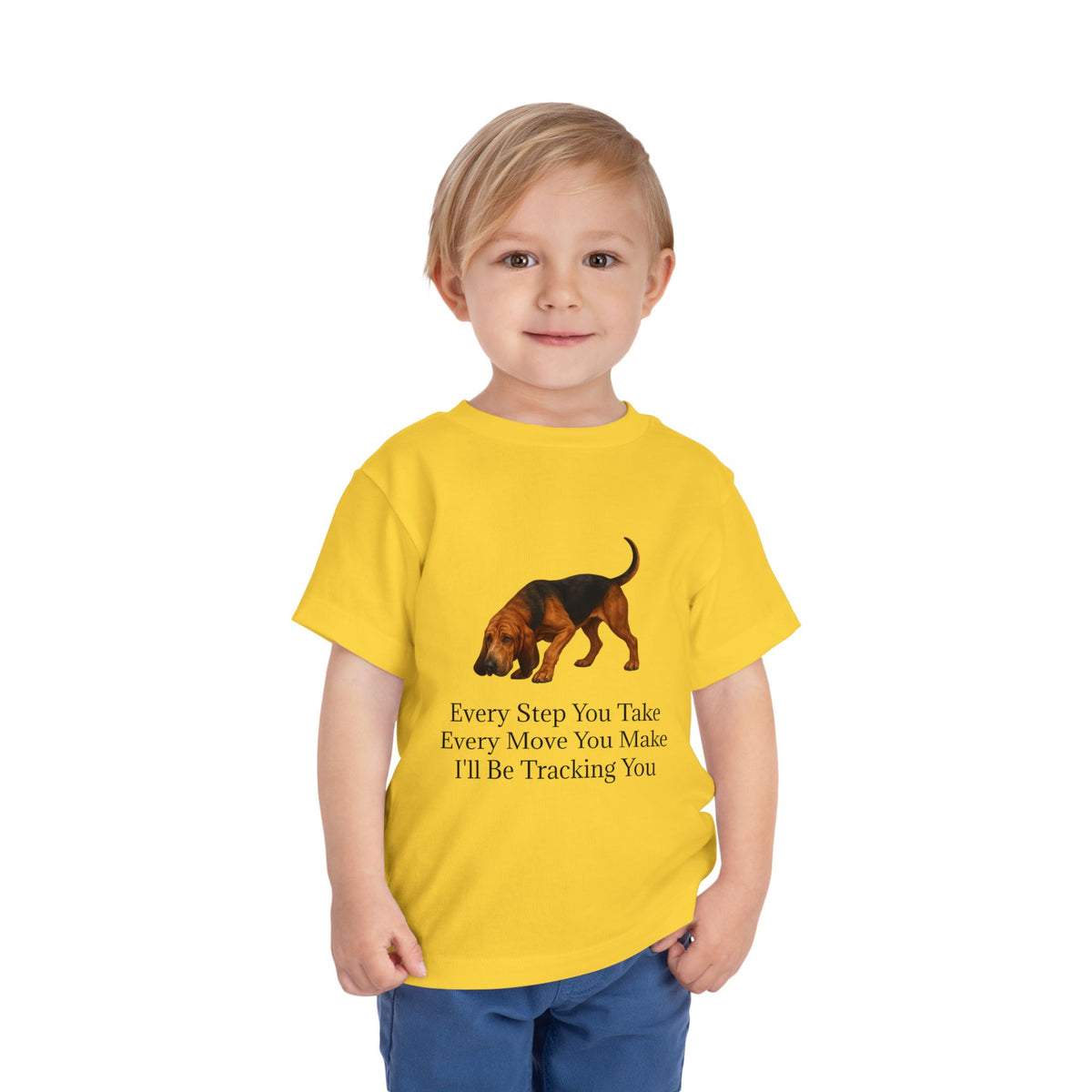 Tracking You Toddler Unisex Short Sleeve Crewneck Tee
