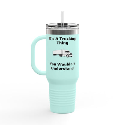 Trucking Thing Insulated Travel Mug