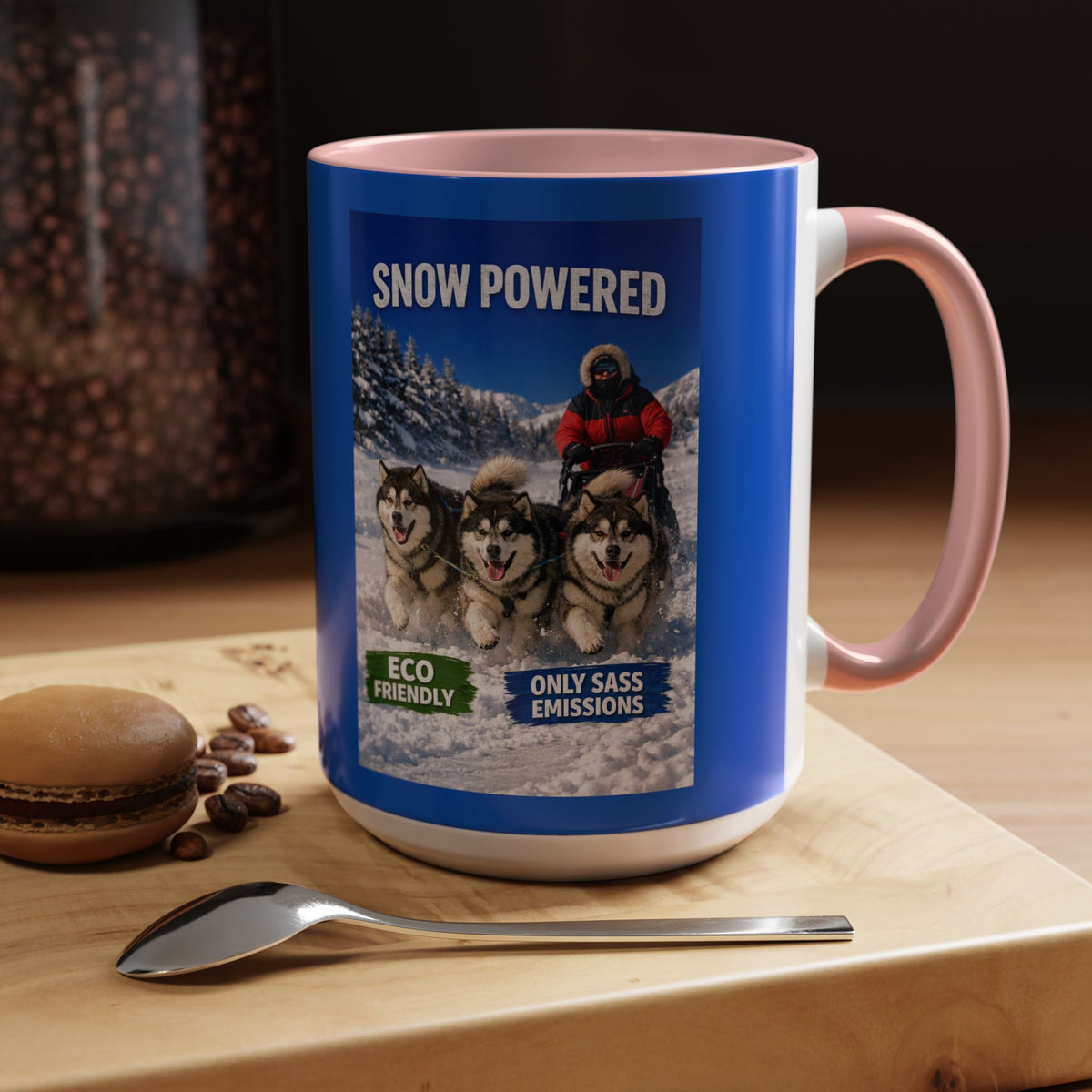 Snow Powered 2-Tone Coffee Mug