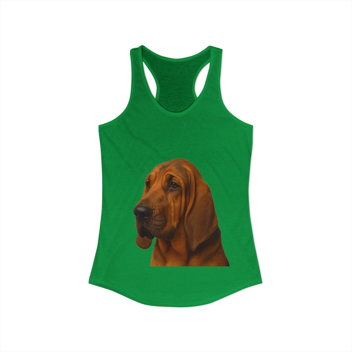 Bloodhound Head Women's Racerback Tank