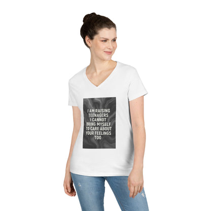 Raising Teenagers Women's V-Neck Tee