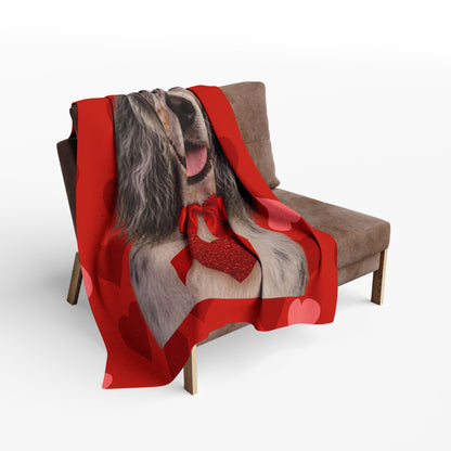 Cupid's Companion English Setter Arctic Fleece Blanket