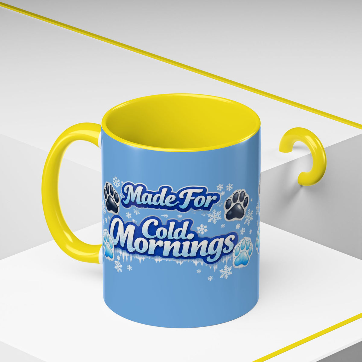 Made For Cold Mornings 2-Tone Coffee Mug