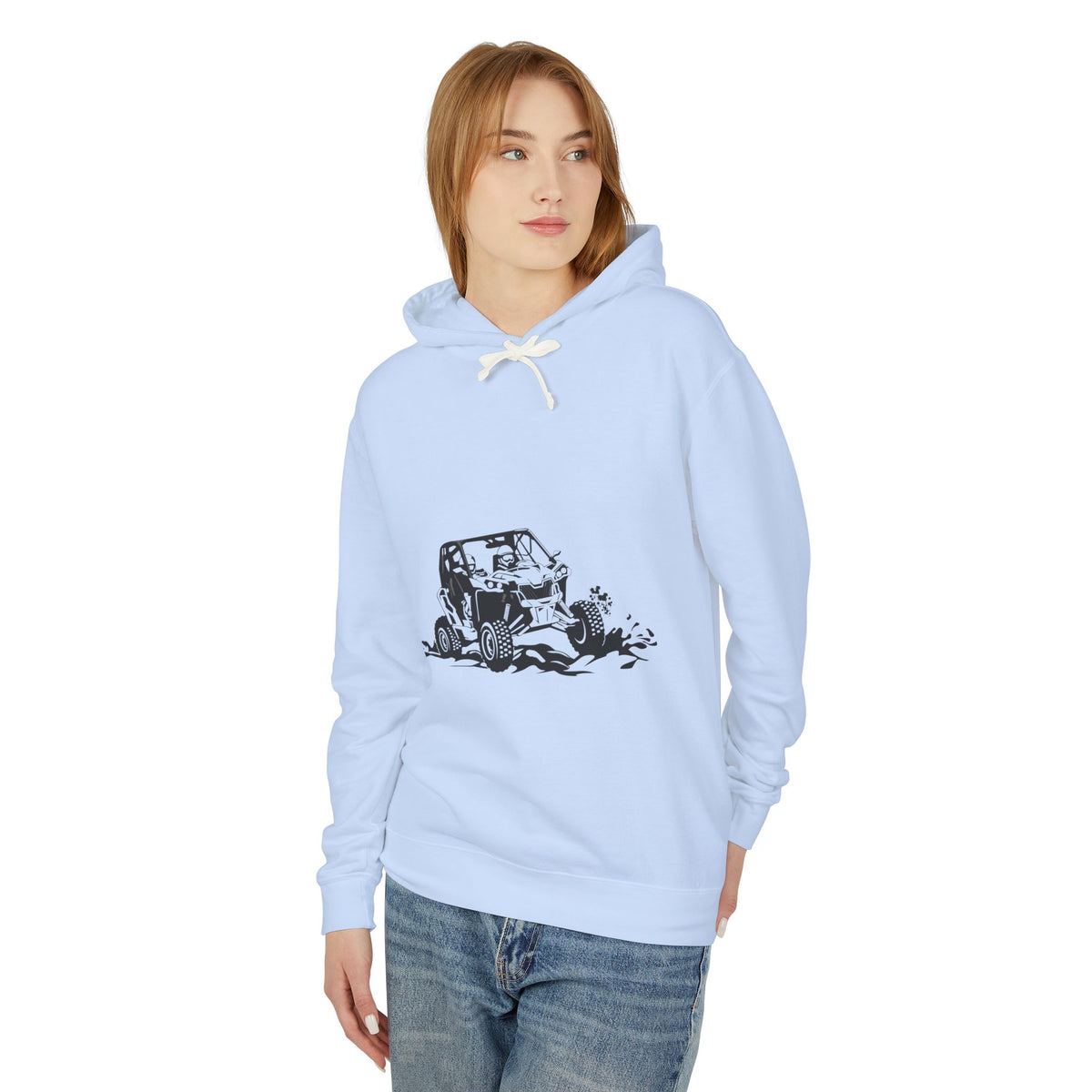 Slingin' Mud Side By Side Unisex Lightweight Hoodie