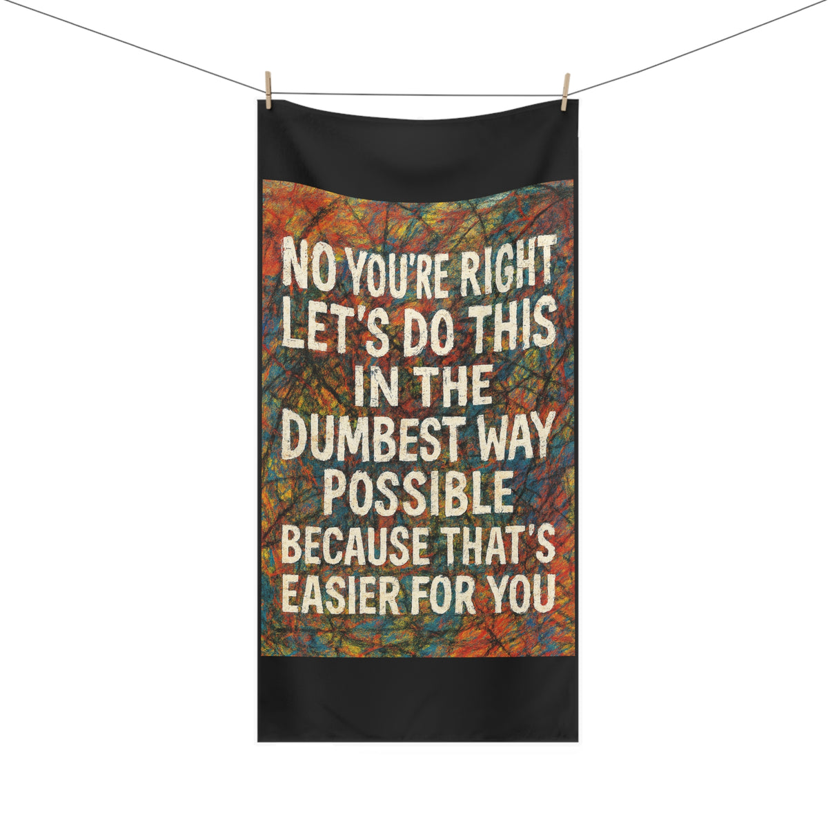 Easier For You Mink-Cotton  Beach Towel