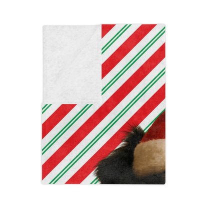 Santa Paws Aussie Velveteen Microfiber Blanket