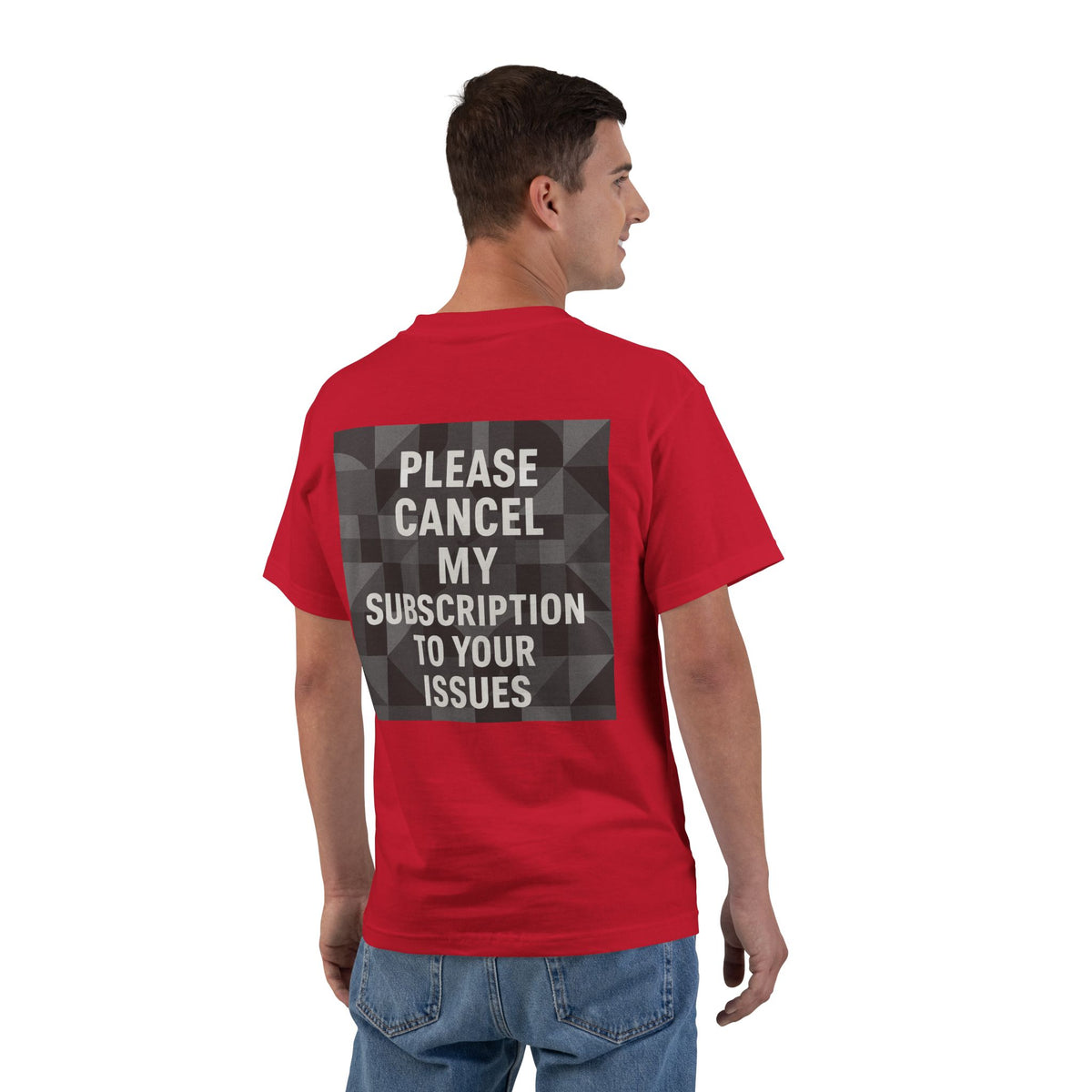 Cancel My Subscription Men's Short-Sleeve Crewneck Tee