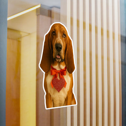 Cupid's Companion Basset Vinyl Decal
