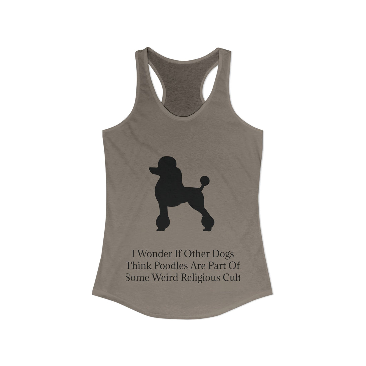 I Wonder Women's Racerback Tank