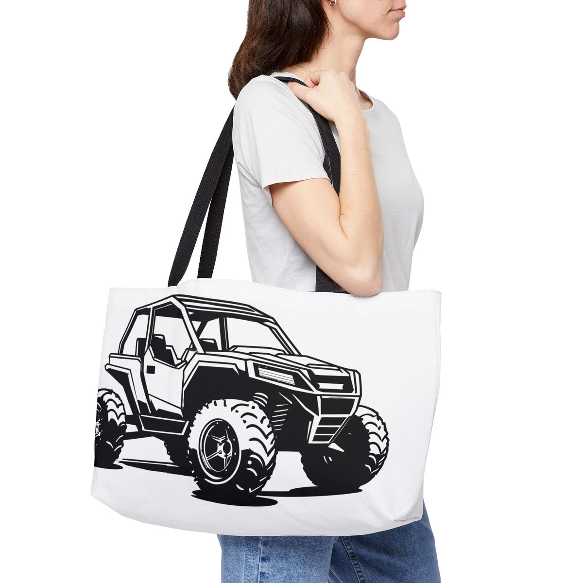Off The Beaten Path Side By Side Weekender Tote Bag