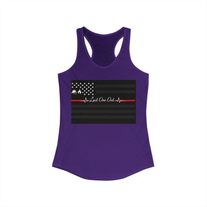 Thin Red Line Women's Racerback Tank