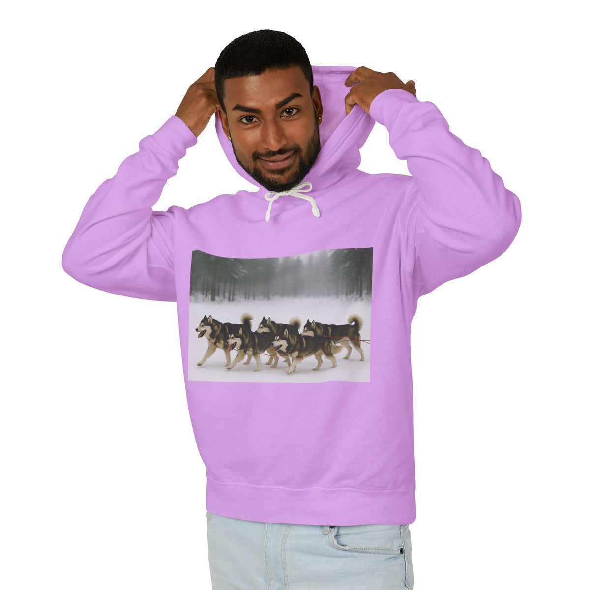 Mush On Unisex Lightweight Hoodie