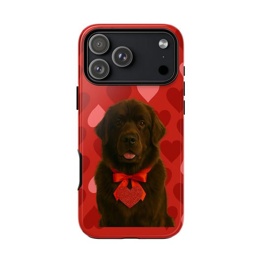 Cupid's Companion Newfie iPhone Case