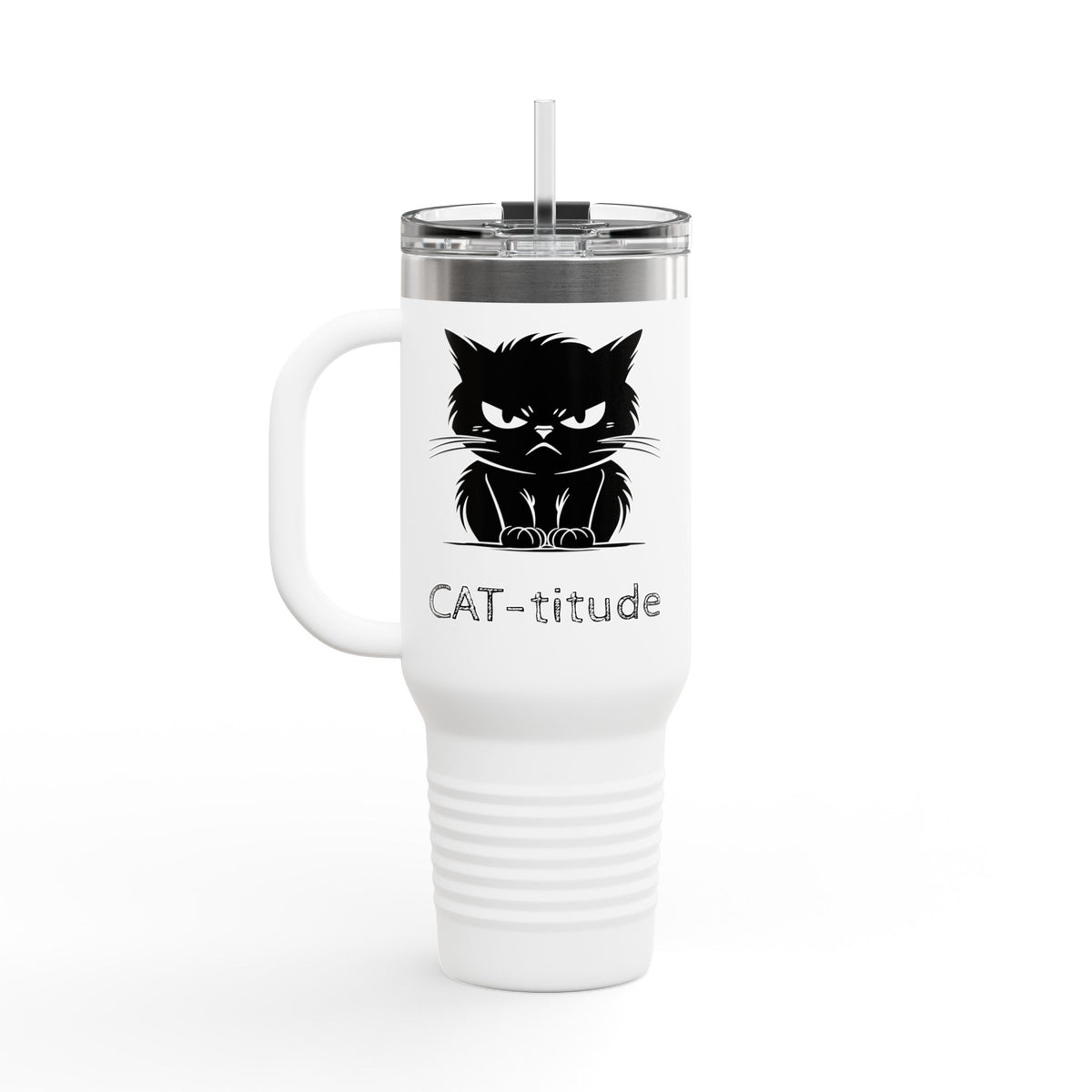 CAT-titude Insulated Travel Mug