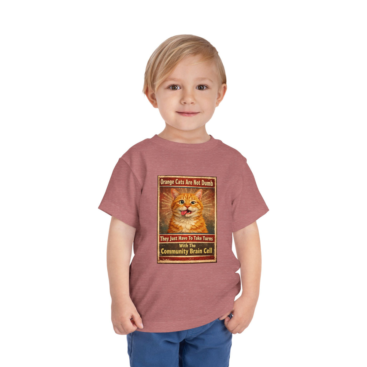 Community Brain Cell Toddler Unisex Short Sleeve Crewneck Tee