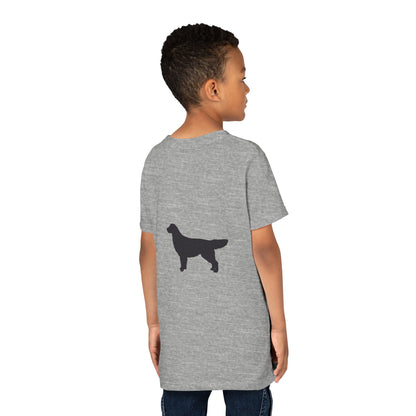 Golden Silhouette Youth Unisex Short Sleeve Crewneck Tee