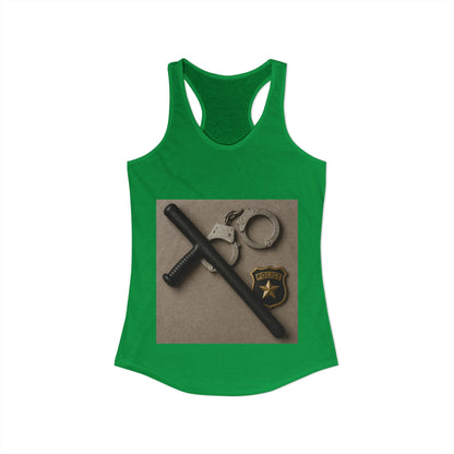 Law Enforcement Appreciation Women's Racerback Tank