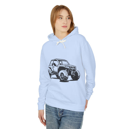 Off The Beaten Path Side By Side Unisex Lightweight Hoodie
