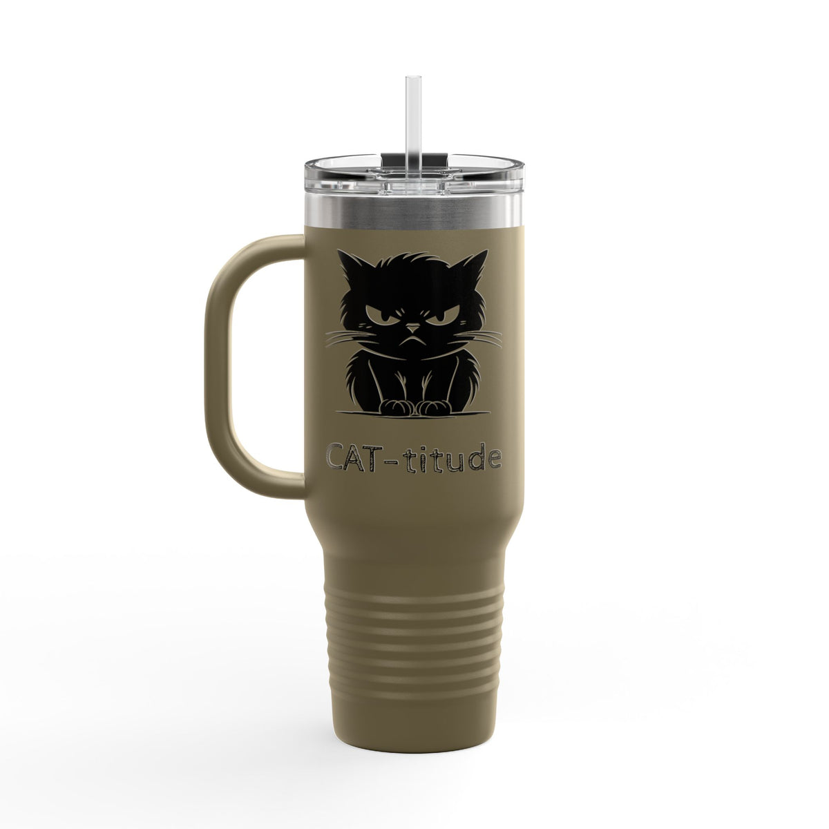 CAT-titude Insulated Travel Mug
