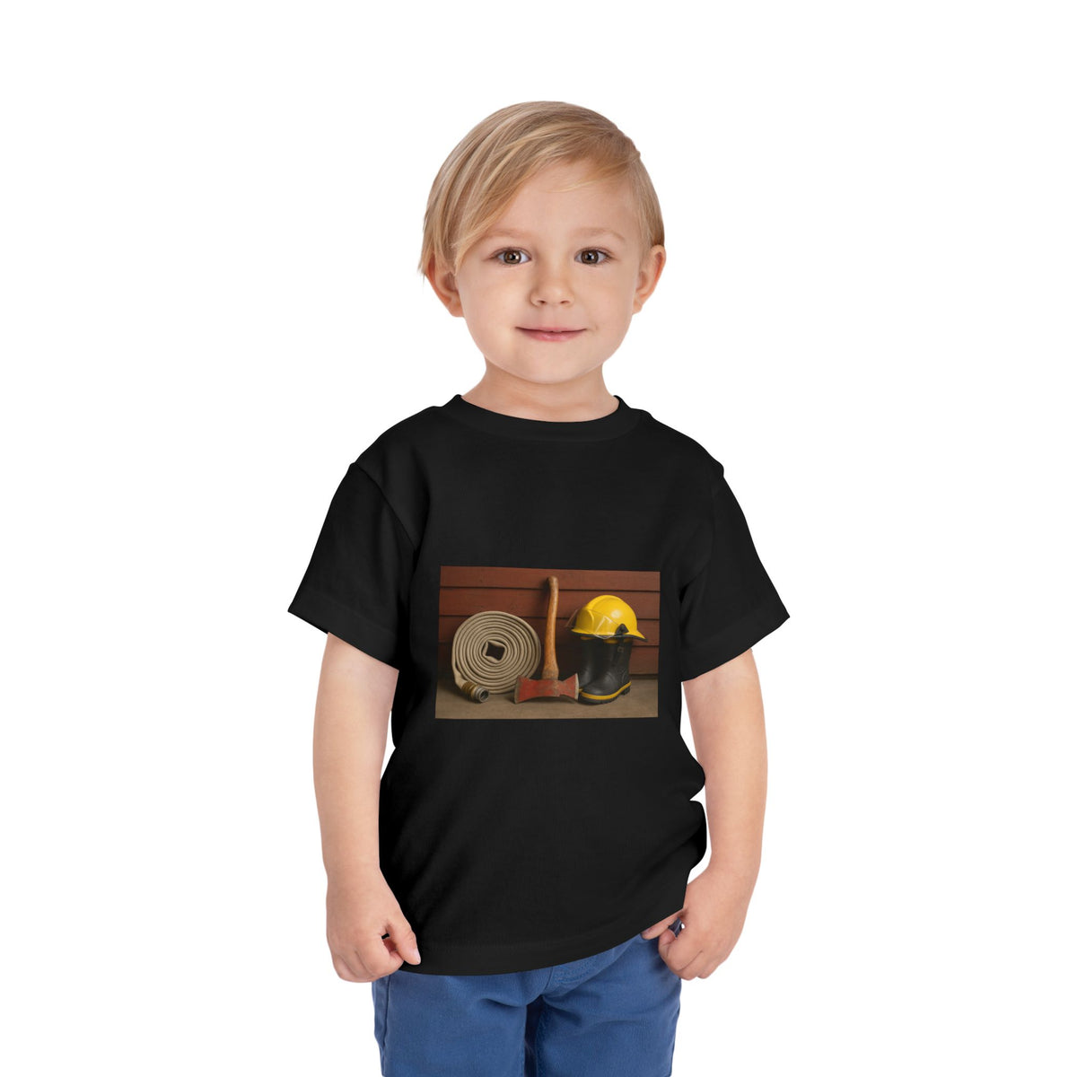 Fire/Rescue Appreciation Toddler Unisex Short Sleeve Crewneck Tee