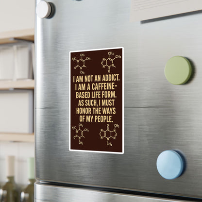 Not An Addict Vinyl Decal