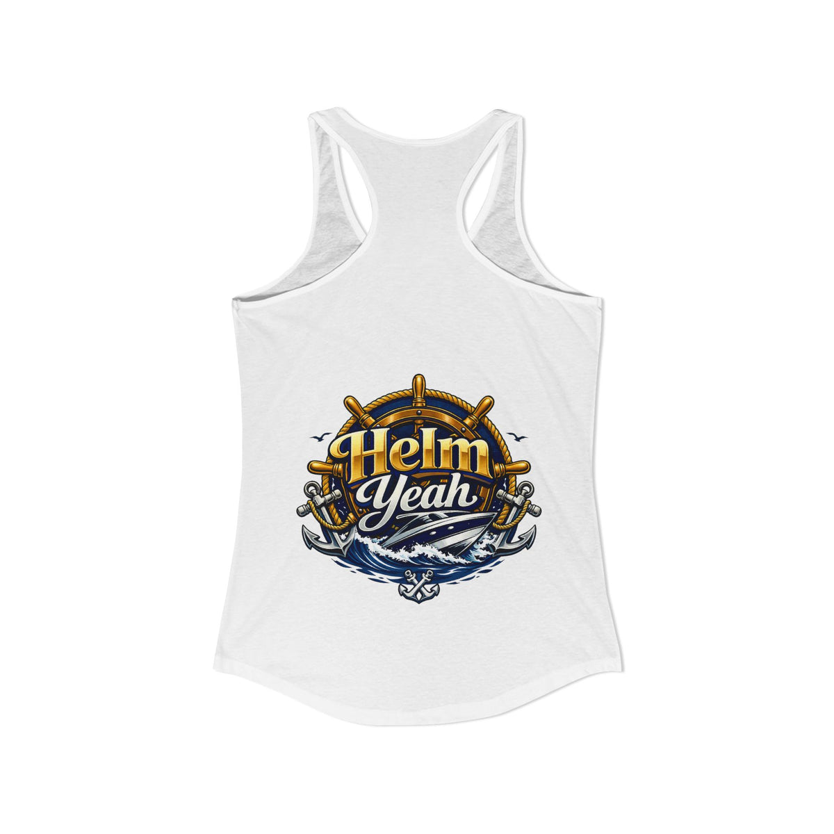 Helm Yeah Women's Racerback Tank