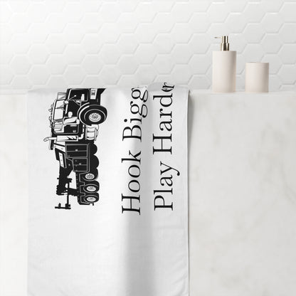 Hook Bigger Mink-Cotton  Beach Towel