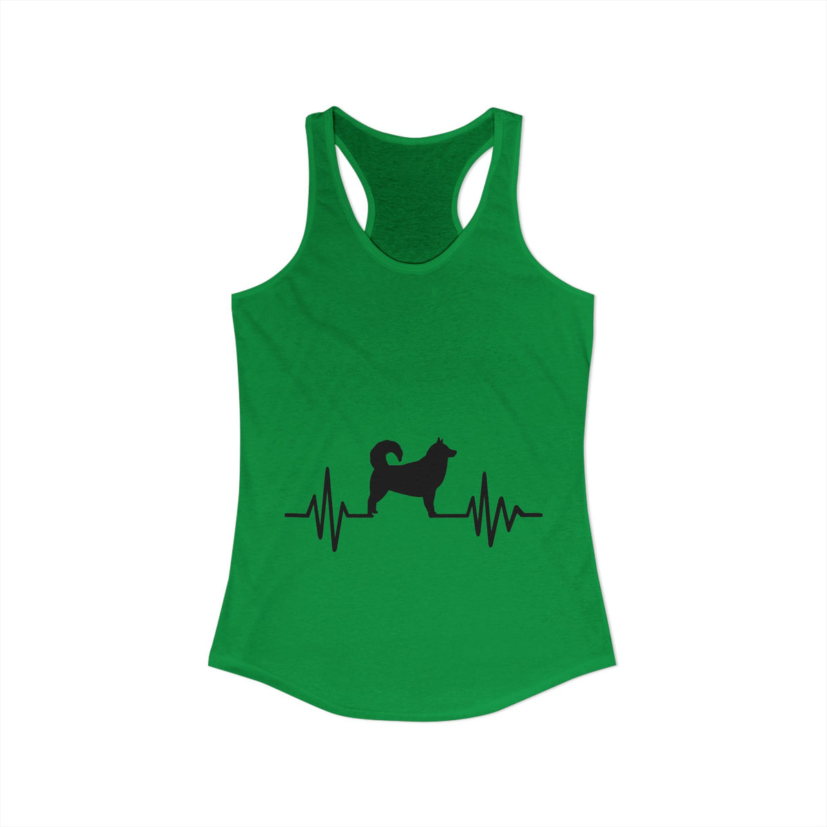 My Heart Beats For Malamutes Women's Racerback Tank