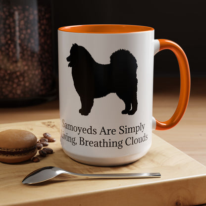 Clouds 2-Tone Coffee Mug