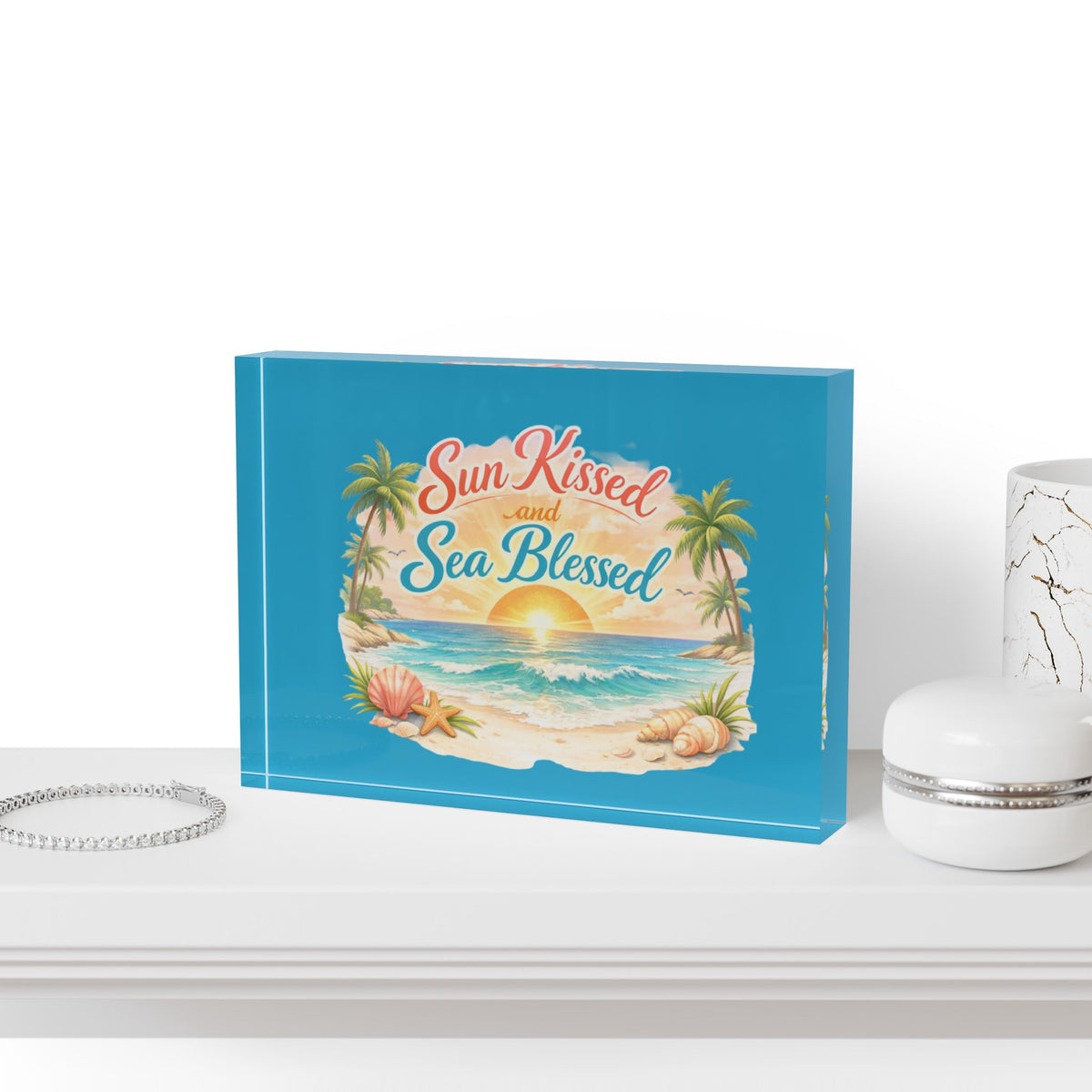 Sun Kissed Acrylic Photo Block