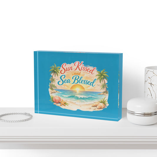 Sun Kissed Acrylic Photo Block