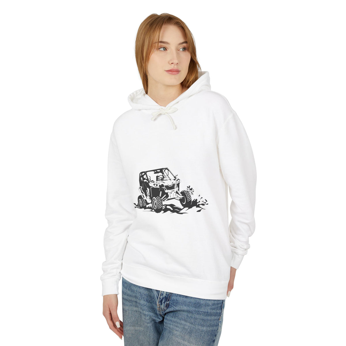 Slingin' Mud Side By Side Unisex Lightweight Hoodie