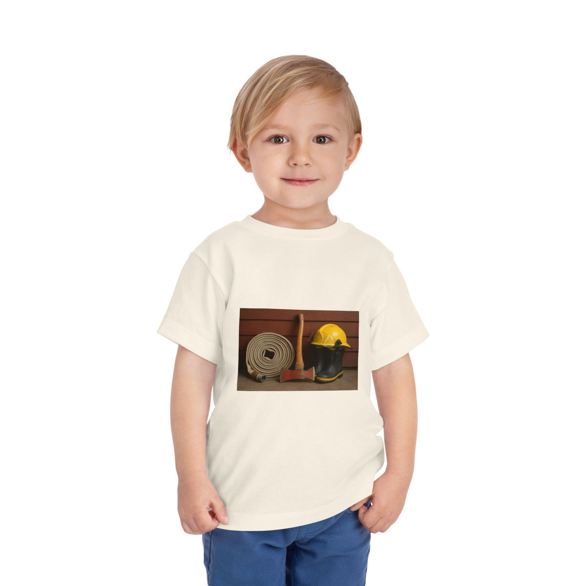 Fire/Rescue Appreciation Toddler Unisex Short Sleeve Crewneck Tee