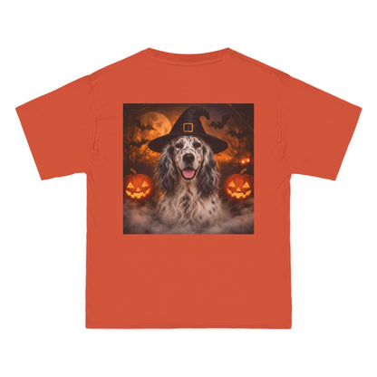 Witch Hat Pack English Setter Men's Short-Sleeve Crewneck Tee