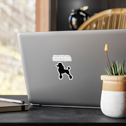 I Wonder Vinyl Decal