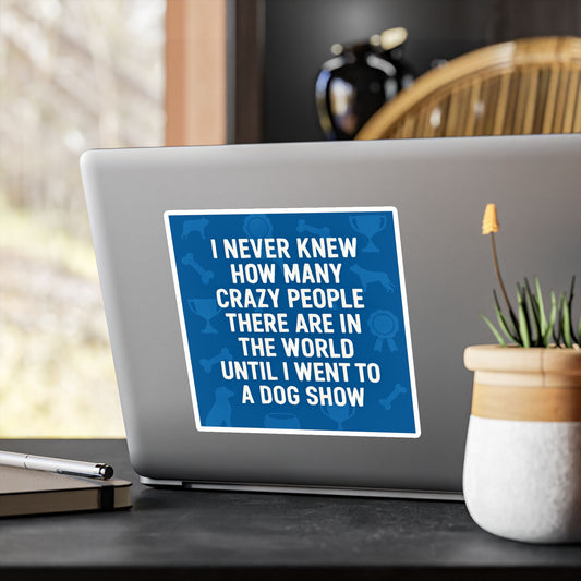 Never Knew Vinyl Decal