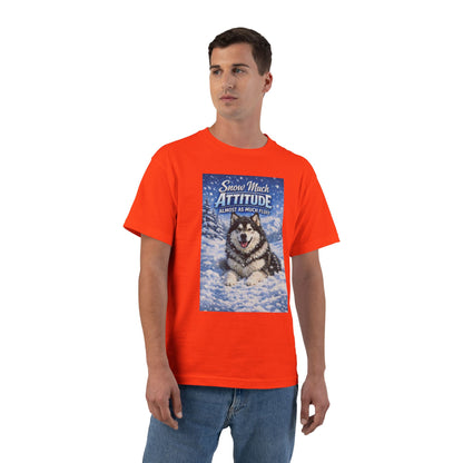Snow Much Attitude Men's Short-Sleeve Crewneck Tee