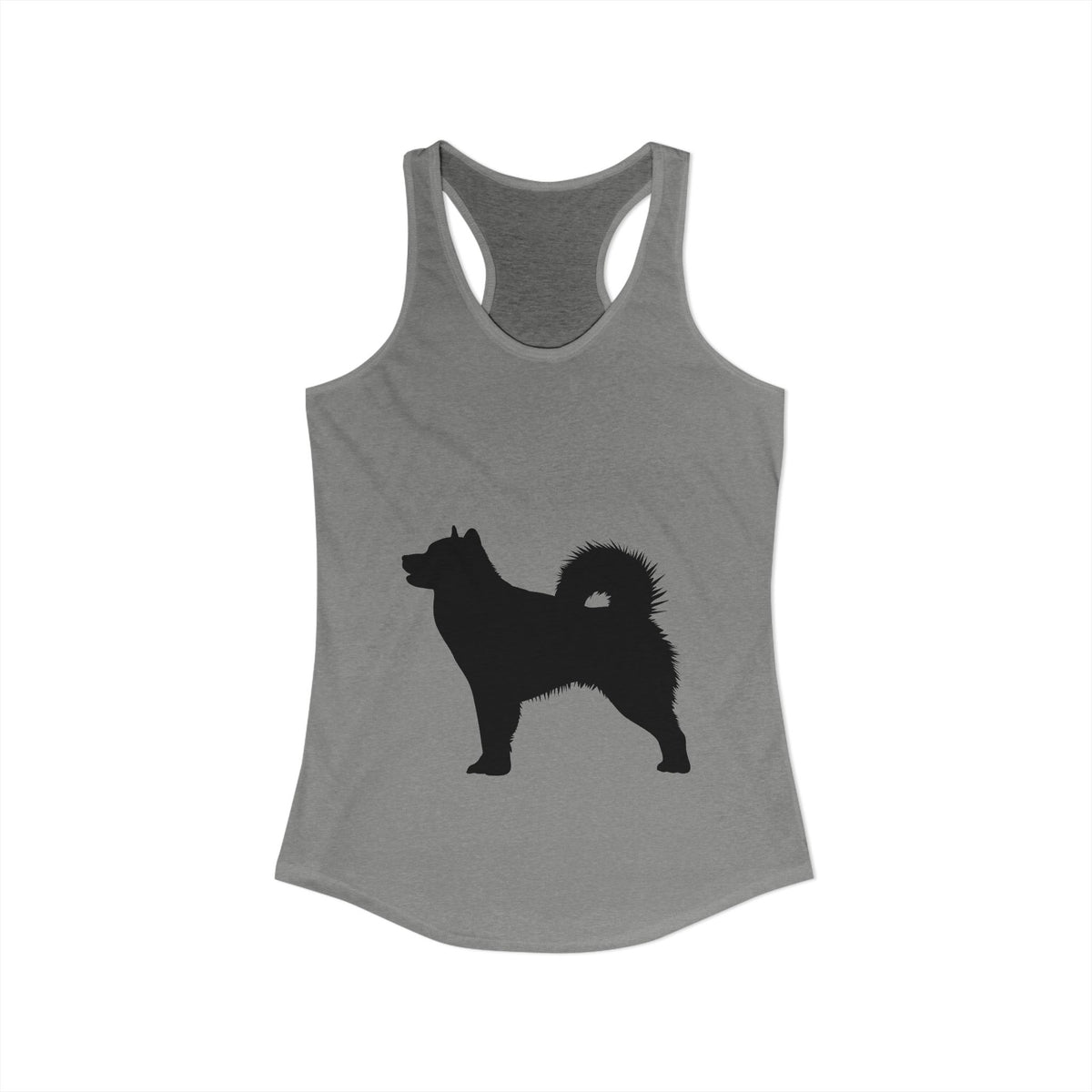 Malamute Silhouette Women's Racerback Tank