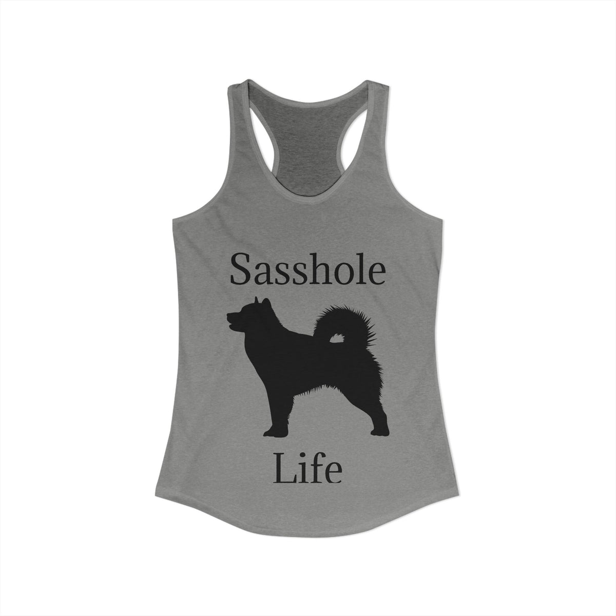 Sasshole Life Women's Racerback Tank