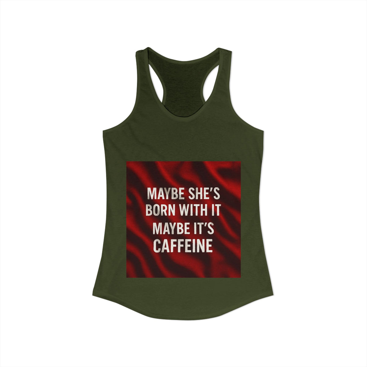 Born With It Women's Racerback Tank