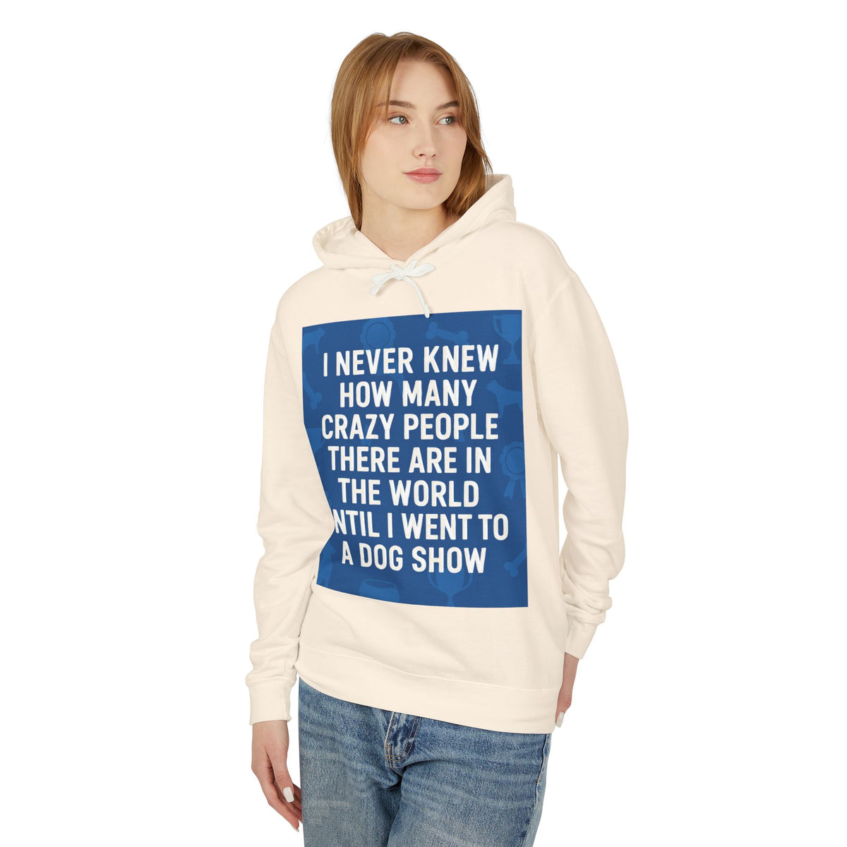 Never Knew Unisex Lightweight Hoodie