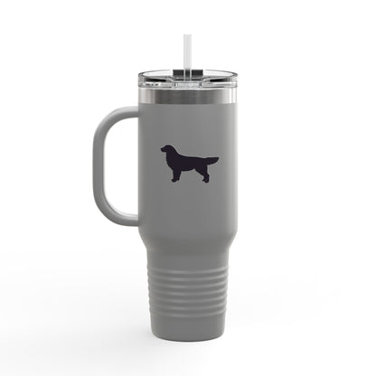 Golden Silhouette Insulated Travel Mug