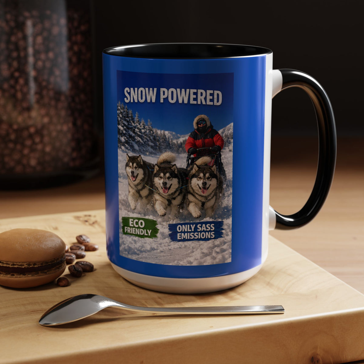 Snow Powered 2-Tone Coffee Mug