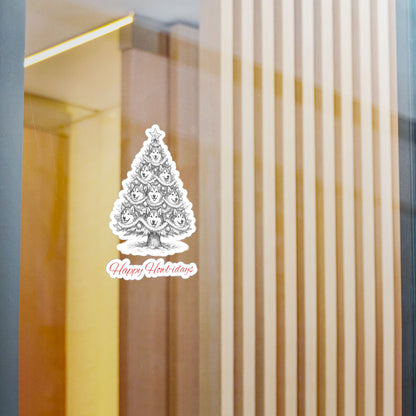 Happy Howl-idays Vinyl Decal