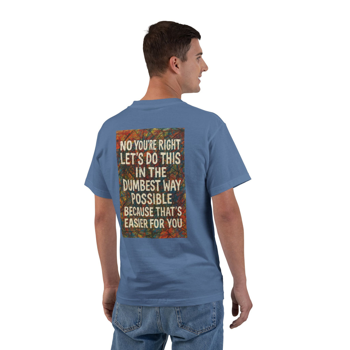 Easier For You Men's Short-Sleeve Crewneck Tee