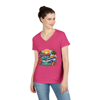 Vitamin Sea Women's V-Neck Tee