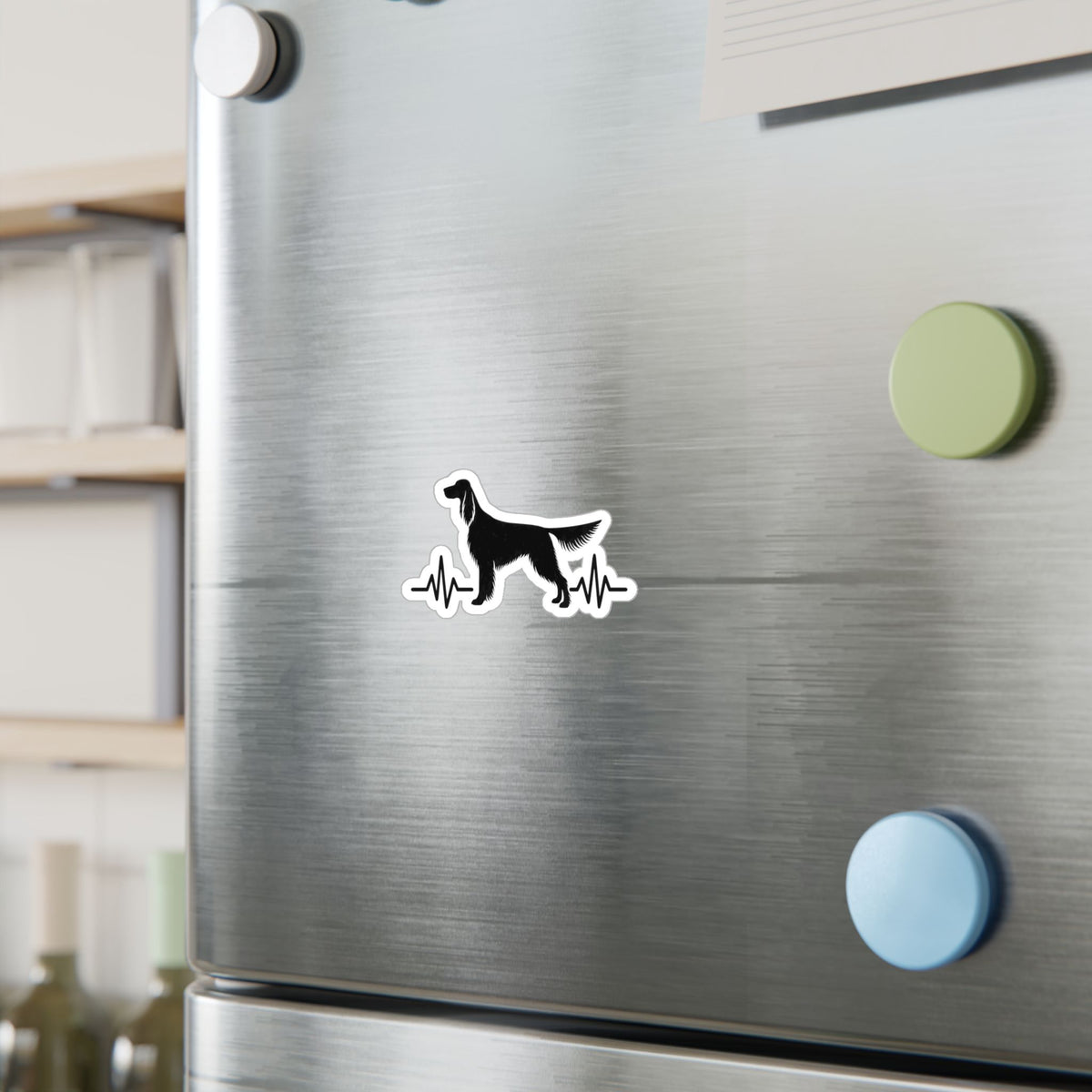 My Heart Beats For English Setters Vinyl Decal
