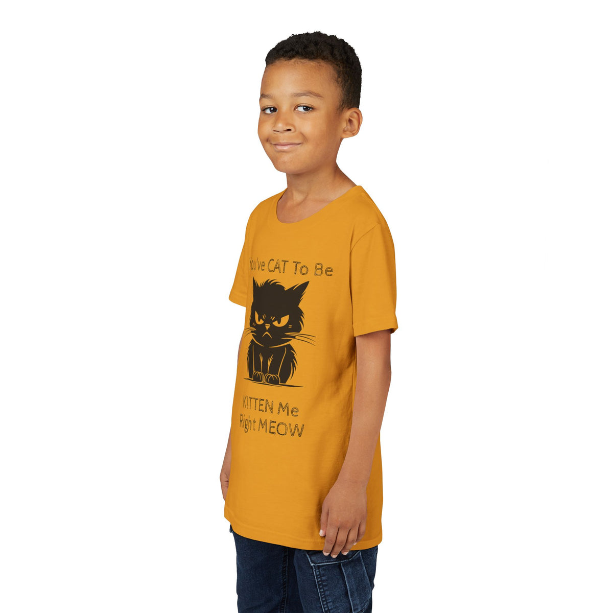 KITTEN Me Youth Unisex Short Sleeve Crewneck Tee